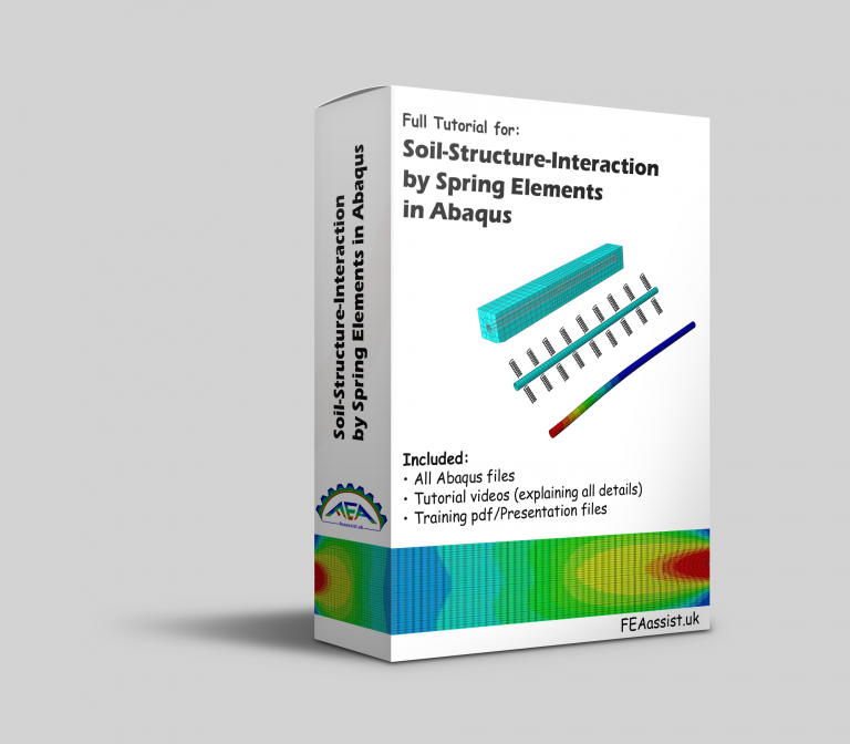 Abaqus Soil Spring Elements Tutorial Finite Element Assist
