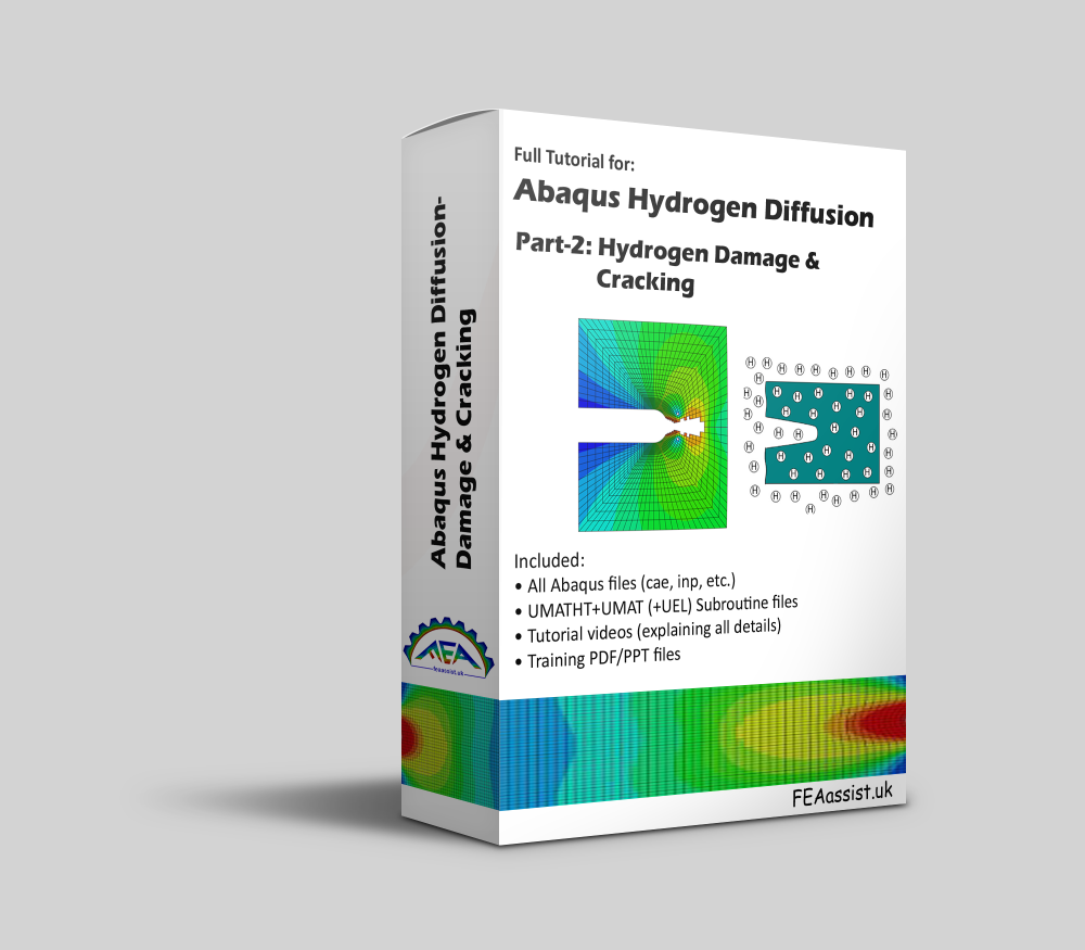 Abaqus Hydrogen Cracking | Abaqus Hydrogen Damage