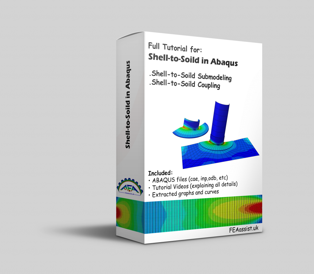 Abaqus Shell to Solid Tutorial package | Finite Element Assist