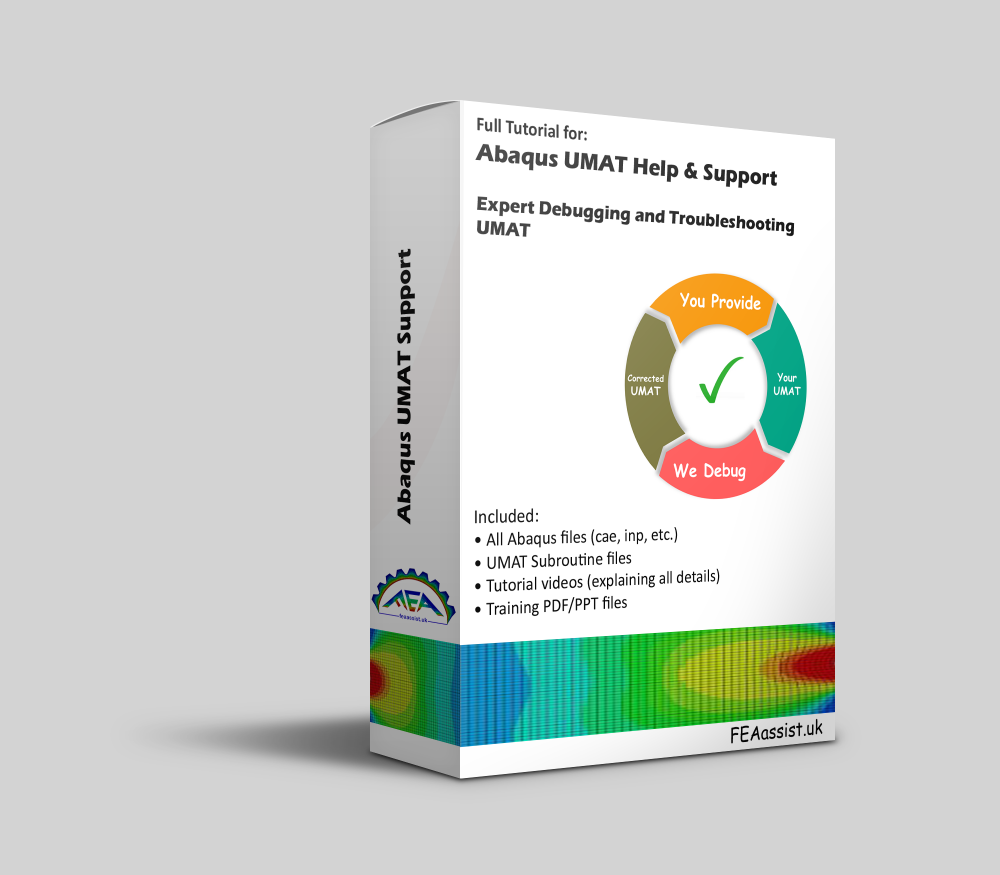 Abaqus UMAT Help and Abaqus UMAT Support for UMAT debugging Abaqus and UMAT troubleshooting