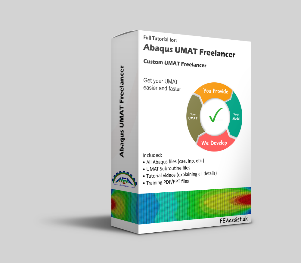 Hire an Abaqus UMAT freelancer for Custom UMAT Development and implementation (Freelance UMAT developer, Hire UMAT freelancer)
