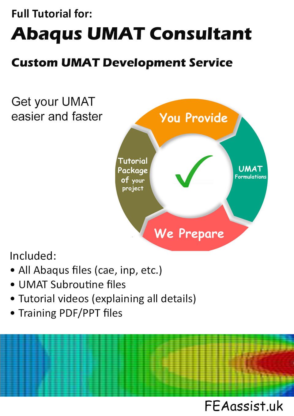 Abaqus UMAT Consultant | Abaqus UMAT Consulting Services