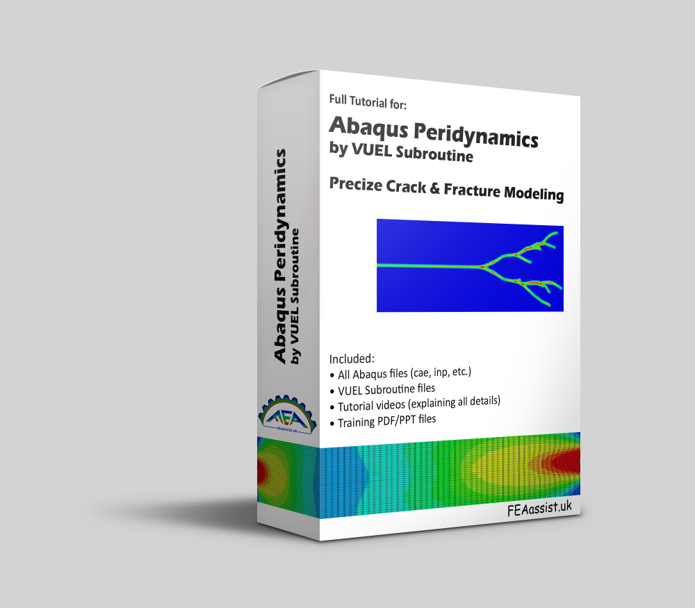 Abaqus Peridynamics Tutorial | Peridynamics VUEL | Peridynamics in Abaqus | Abaqus PDFEM | Peridynamics Finite Element Method