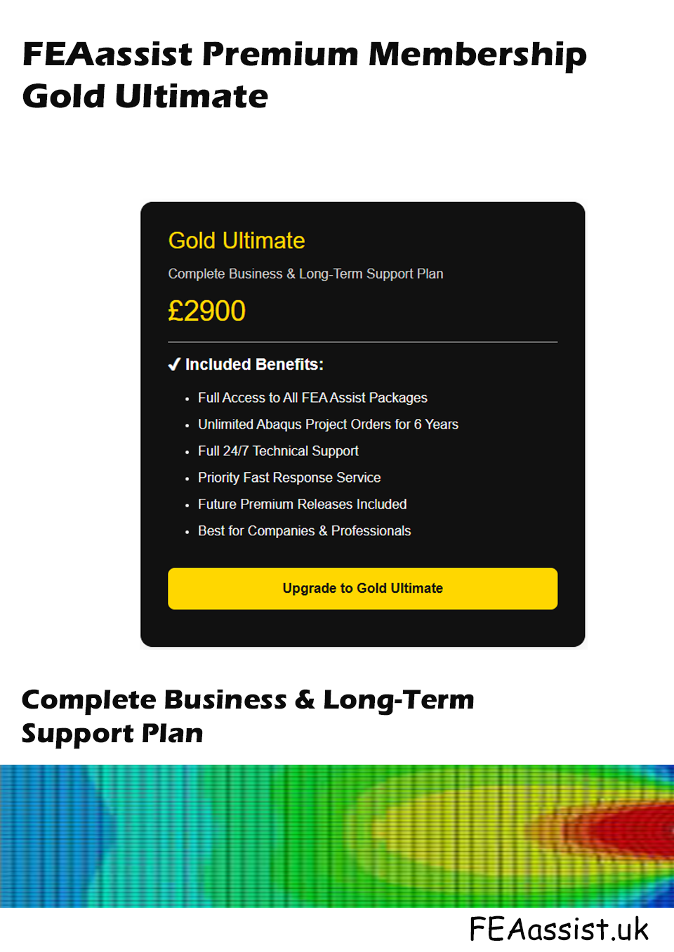 FEAassist Premium Membership | Gold Ultimate